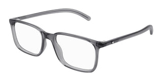 Montblanc MB0328O men Grey Squared Eyeglasses