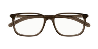 Montblanc MB0328O men Brown Squared Eyeglasses