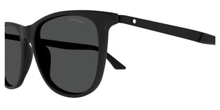 Montblanc MB0330S men Black Squared Sunglasses