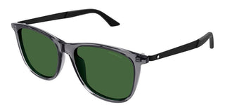 Montblanc MB0330S men Grey Squared Sunglasses