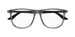 Montblanc MB0332O men Grey Squared Eyeglasses