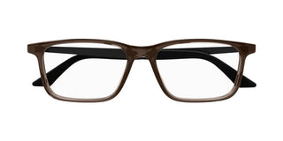 Montblanc MB0333O men Brown Squared Eyeglasses