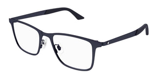 Montblanc MB0334O men Blue Squared Eyeglasses