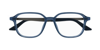 Montblanc MB0335OA men Blue Round Eyeglasses