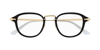 Montblanc MB0336O men Black Round Eyeglasses