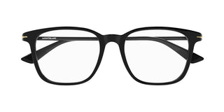 Montblanc MB0338O men Black Squared Eyeglasses