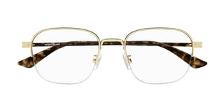 Montblanc MB0341O men Havana Round Eyeglasses