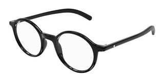 Montblanc MB0350O men Black Round Eyeglasses