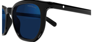 Montblanc MB0352S men Black Squared Sunglasses