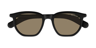 Montblanc Mb0352s Men Black Squared Sunglasses