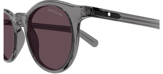 Montblanc Mb0353s Men Grey Pantos Sunglasses