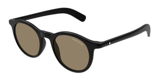 Montblanc Mb0353s Men Black Pantos Sunglasses