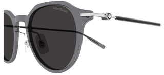 Montblanc Mb0355s Men Grey Pantos Sunglasses