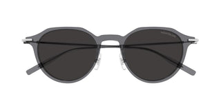 Montblanc Mb0355s Men Grey Pantos Sunglasses