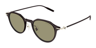 Montblanc Mb0355s Men Brown Pantos Sunglasses