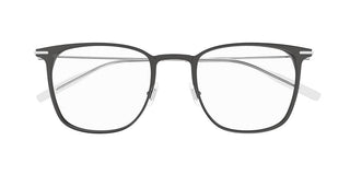 Montblanc MB0356O men Grey Geometric Eyeglasses