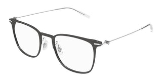 Montblanc MB0356O men Grey Geometric Eyeglasses