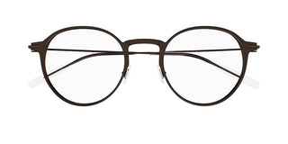 Montblanc MB0357O men Brown Pantos Eyeglasses