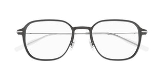 Montblanc MB0358O men Grey Geometric Eyeglasses