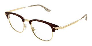 Montblanc MB0364O men Gold Squared Eyeglasses