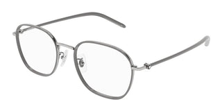 Montblanc MB0368OA men Silver Geometric Eyeglasses