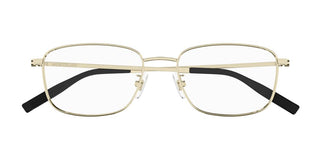 Montblanc MB0373OA men Gold Squared Eyeglasses