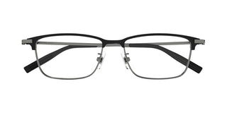 Montblanc MB0374OA men Ruthenium Rectangle Eyeglasses