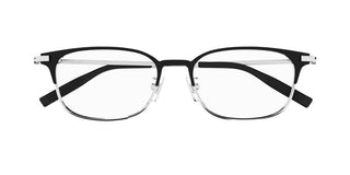 Montblanc MB0377OJ men Silver Squared Eyeglasses