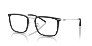 Moncler ME1001D unisex Black Squared Eyeglasses