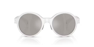 Moncler Me4001 Unisex Silver Round Sunglasses