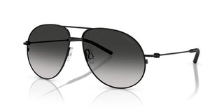 Moncler ME4002 unisex Black Pilot Sunglasses