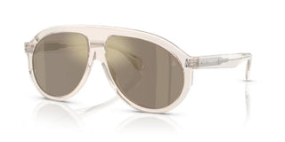 Moncler ME6001 unisex White Shield Sunglasses