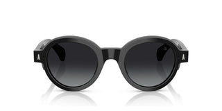 Moncler ME6003 unisex Black Round Sunglasses