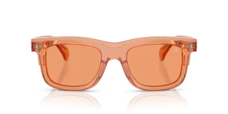 Moncler ME6004 unisex Orange Squared Sunglasses