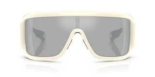 Moncler ME8003 unisex White Shield Sunglasses