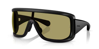 Moncler ME8003 unisex Black Shield Sunglasses