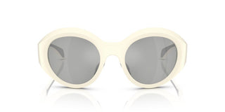 Moncler ME8005 unisex White Cat Eye Sunglasses