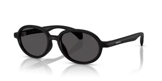 Moncler ME8006 unisex Black Round Sunglasses