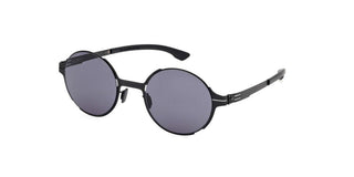 ic!berlin MIKI IC0013 unisex Black Round Sunglasses