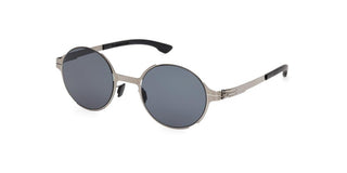 ic!berlin MIKI IC0013 unisex Silver Round Sunglasses