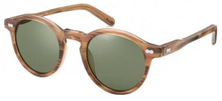 Moscot Miltzen Men Havana Round Sunglasses