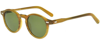 Moscot MILTZEN men Brown Round Sunglasses