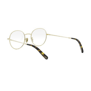 DIOR Mini CD O R6F women Gold Round Eyeglasses