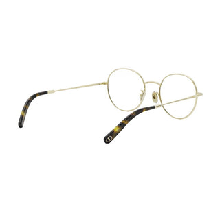 DIOR Mini CD O R6F women Gold Round Eyeglasses