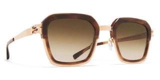 Mykita MISTY unisex Gold Geometric Sunglasses