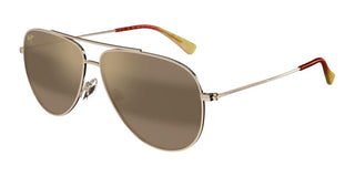 Maui Jim MJ0674S men Gold Pilot Sunglasses