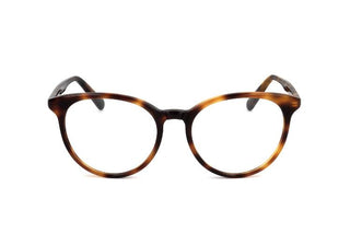 Moncler ML5117 women Havana Round Eyeglasses