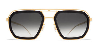 Mykita MOJAVE unisex Gold Pilot Sunglasses