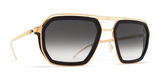 Mykita MOJAVE unisex Gold Pilot Sunglasses