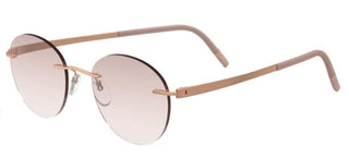 Silhouette MOMENTUM 5529/EP unisex Rose gold Round Eyeglasses